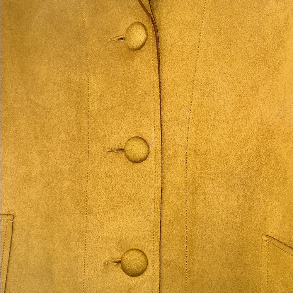 Magaschoni Golden Button-Up Jacket - Picture 3 of 4